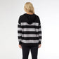 Coco + Carmen - Heavenly-Luxe Stripe Pullover with Hood