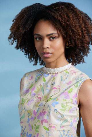 Sasha+Z - Floral Printed Crop Top