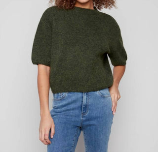 Charlie B - Balloon Sleeves Sweater