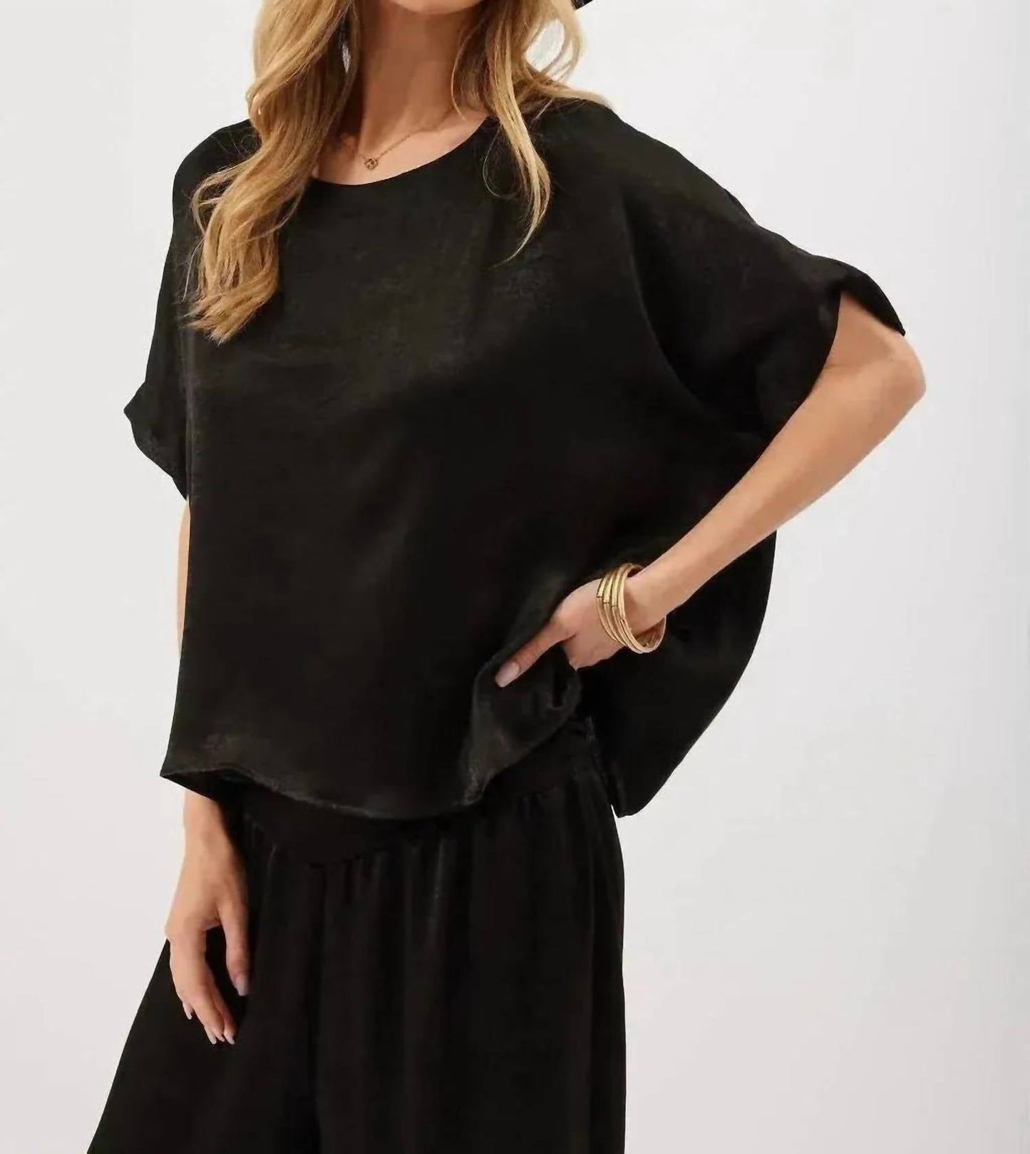 Kylie Paige - Lindsay Pullover Tunic Top