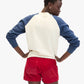 Clare V. - Sardine Embroidered Sardine Sweatshirt