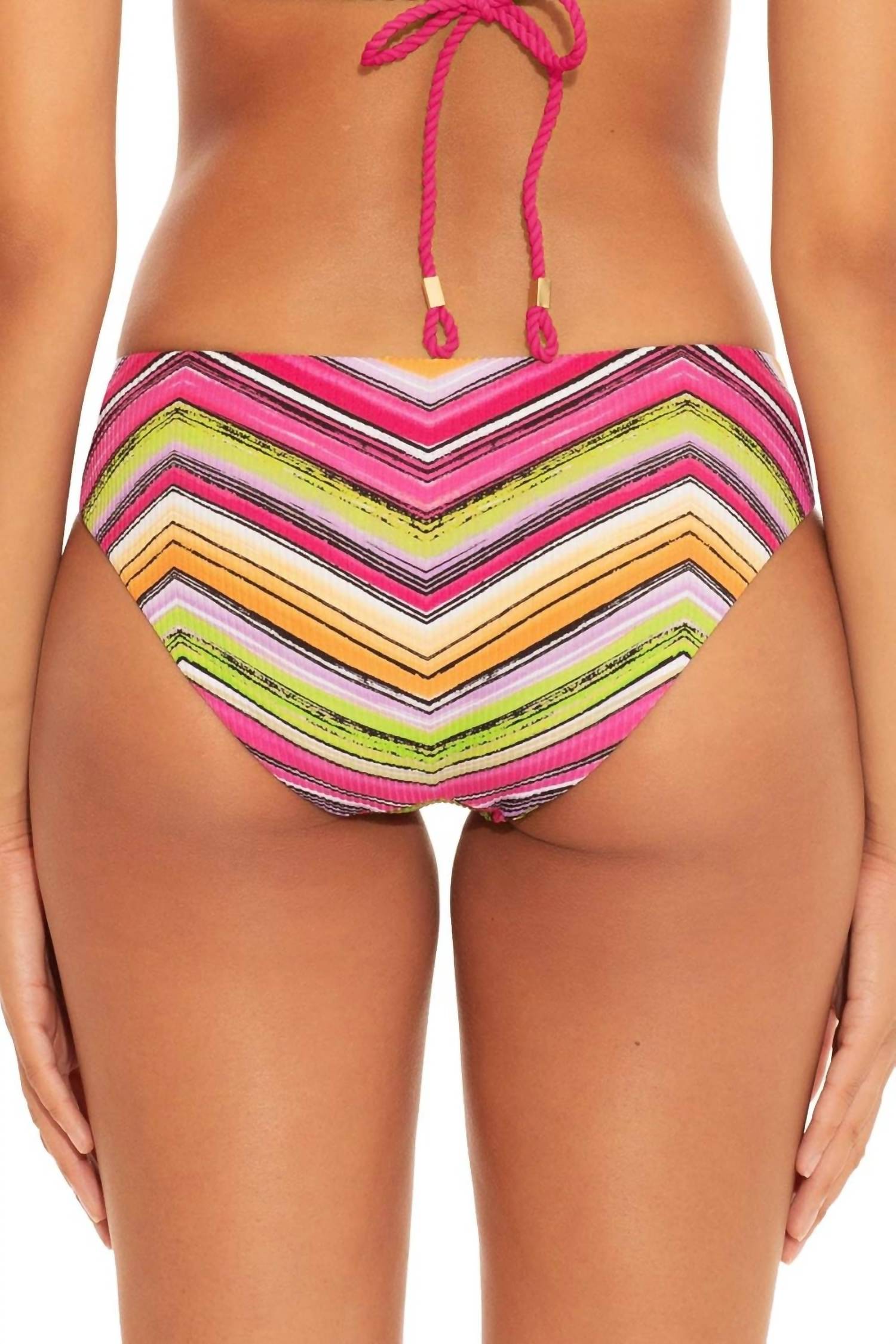 Becca By Rebecca Virtue - Printed Beachwear Swim Bottom