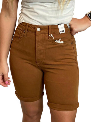 Judy Blue - Tummy Control Bermuda Shorts