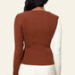 Find Me Now - Charlie Ruffle Knit Top