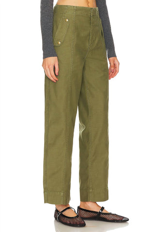 Frame - Utility Barrel Washed Pants