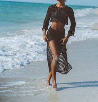 Soah - Women's Alessia Long Crochet Skirt