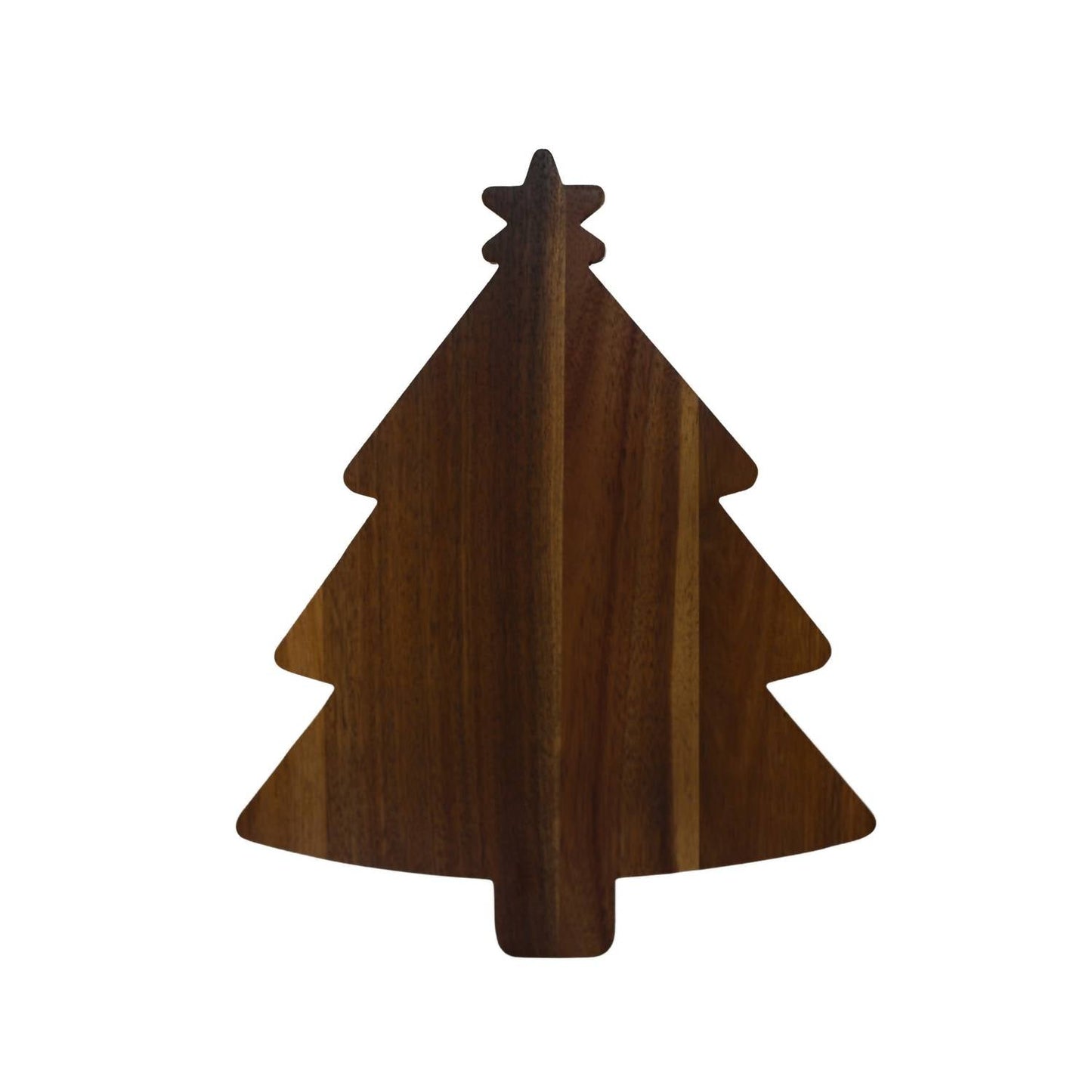 Creative Gifts International - Holiday Tree Acacia Wood Board - 12.75" x 16"