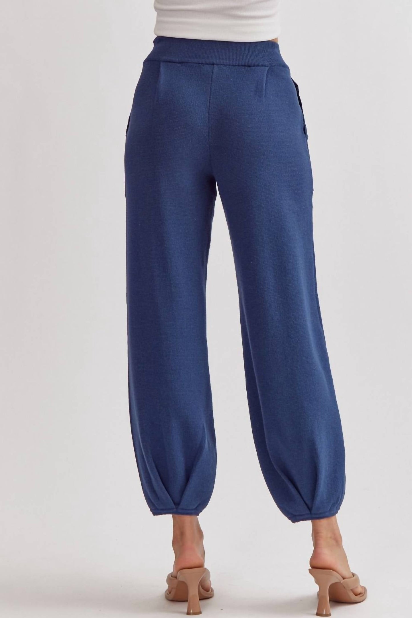 Entro - Knit High Waist Joggers