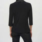 Joseph Ribkoff - Silky Knit Satin Fitted Top