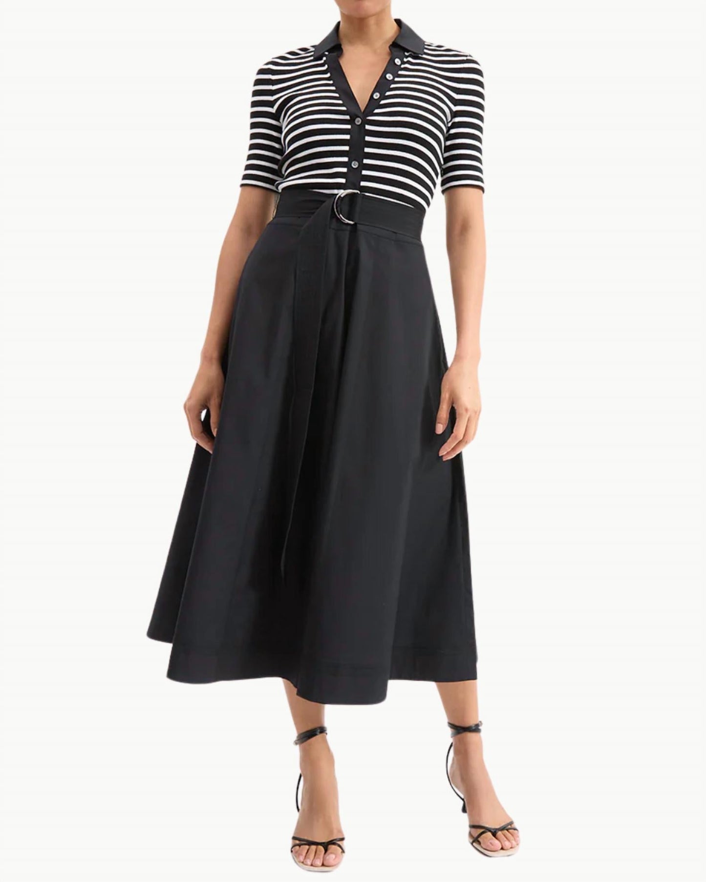 Veronica Beard - Delise Mixed Media Dress