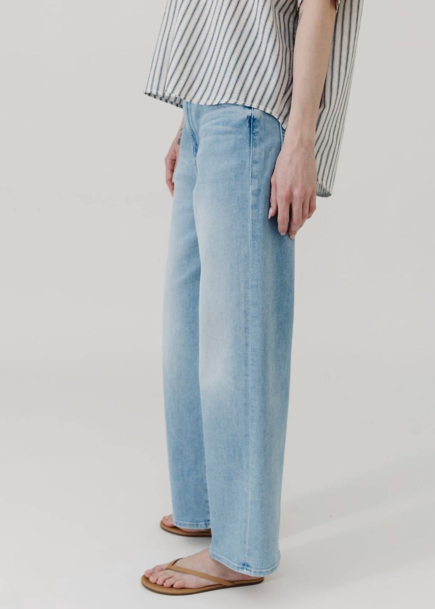 Mother - Rambler Zip Ankle Straight Leg Jeans