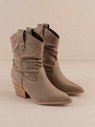 Oasis Society - Women's Kit Slouchy Western Bootie