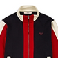 Bally Men's Cotton Color Blocked Jacket Red Size Medium