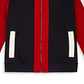 Bally Men's Cotton Color Blocked Jacket Red Size Medium