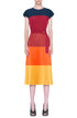 akris-punto-womens-red-colorblock-stripe-pleated-midi-dress-size-8