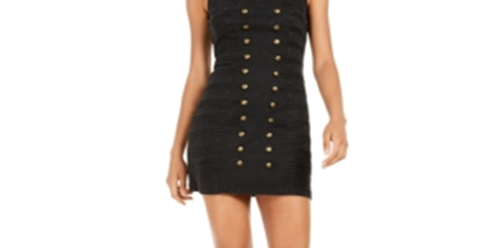 GUESS Women's Tamara Dress Black Size X-Small