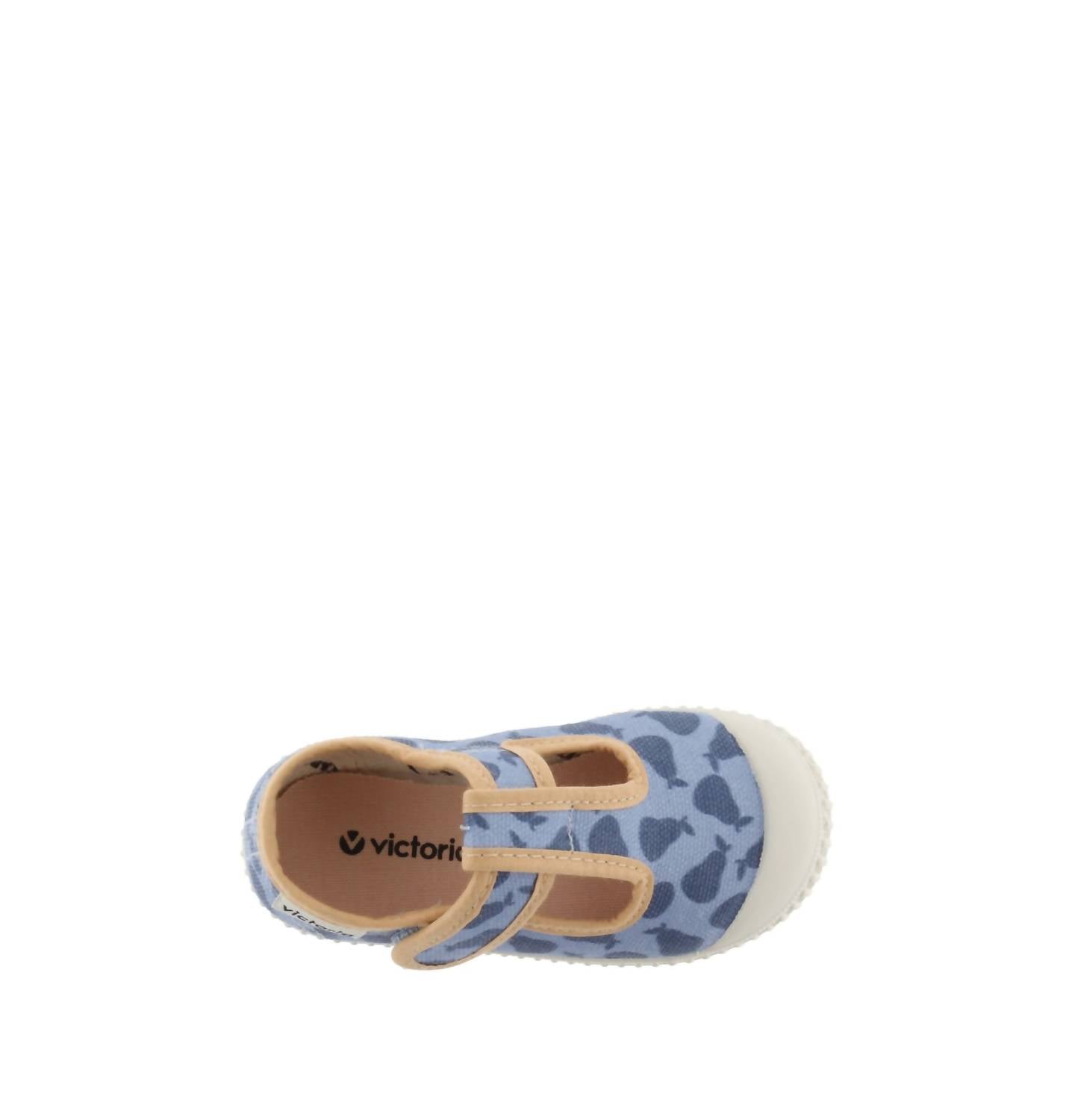 Victoria Shoes - Toddler T-Straps Canvas Shoe