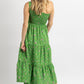 Sundayup - ONE SHOULDER HOLLOW MIDI DRESS