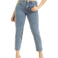 GUESS Women's High Rise Mom Jeans Blue Size 27