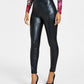 GUESS Women's Priscilla Faux Leather Leggings Black Size Medium