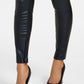 GUESS Women's Priscilla Faux Leather Leggings Black Size Large