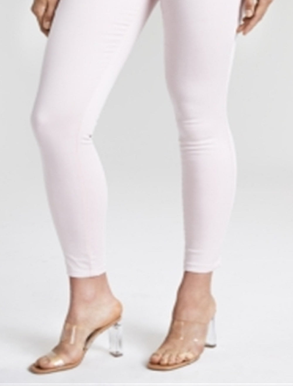 GUESS Women's Sexy Curve Mid Rise Skinny Pants Pink Size 26