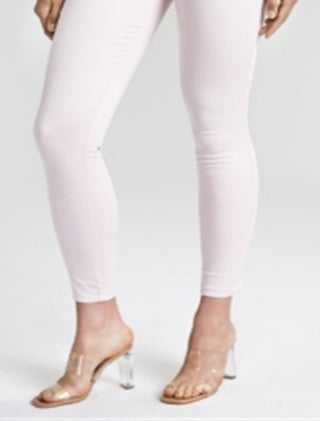 GUESS Women's Sexy Curve Mid Rise Skinny Pants Pink Size 26