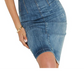 Guess Women's Christie Denim Halter Dress Blue Size XS