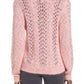 Topshop - Strawberry Open Knit Mohair Angora Sweater