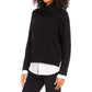 Karen Kane - Layered Turtleneck Sweater