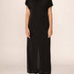Grace & Mila - V-neckline At The Back Maxi Dress