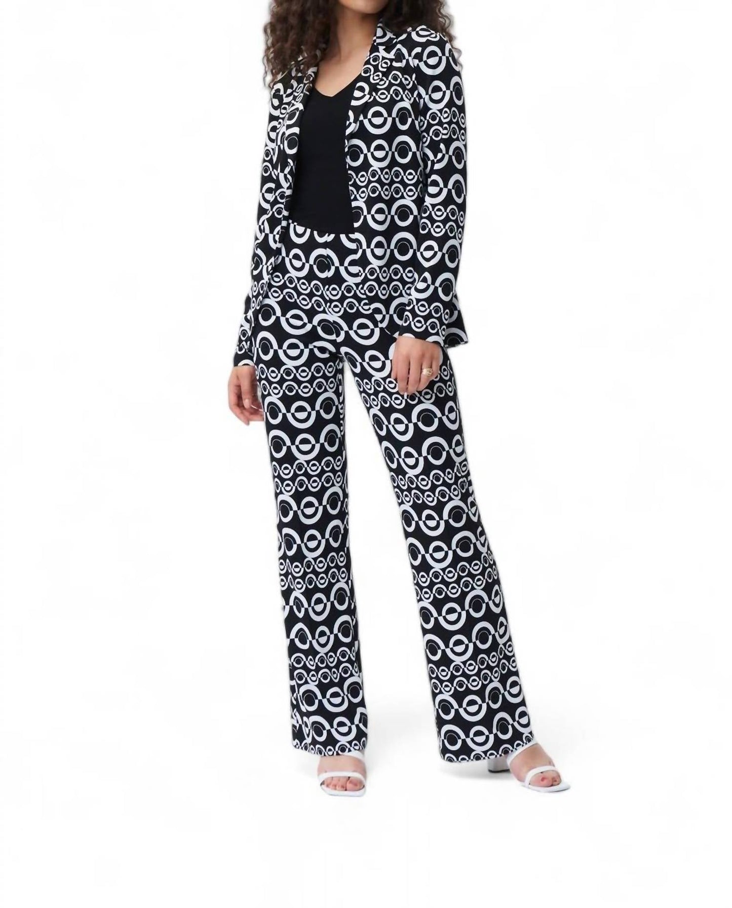 Joseph Ribkoff - GEOMETRIC PRINT PANT