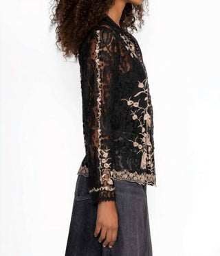 Johnny Was - VERONNE LACE BLOUSE (SLIP) MANAOS