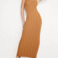 Good American - Ribbed Knit Maxi Dress