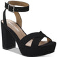Sun + Stone Women's Lillah Dress Sandals Black Size 7 M