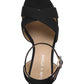 Sun + Stone Women's Lillah Dress Sandals Black Size 8.5 M