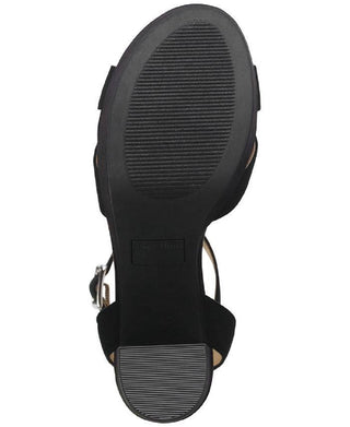 Sun + Stone Women's Lillah Dress Sandals Black Size 8.5 M