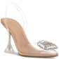 INC International Concepts Women's Scienna Vinyl Slingback Pumps White Size 8.5 M