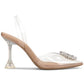 INC International Concepts Women's Scienna Vinyl Slingback Pumps White Size 8.5 M