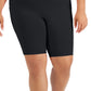 ID Ideology Women's Pull On Bicycle Shorts Black Size 1X