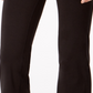 ID Ideology Women's Essentials Flex Stretch Bootcut Yoga Full Length Pants Black Size Medium