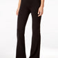 ID Ideology Women's Essentials Flex Stretch Bootcut Yoga Full Length Pants Black Size Large