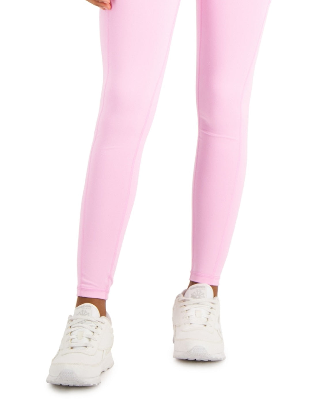 ID Ideology Women's Compression High Waist Side Pocket 7/8 Length Leggings Pink Size Small
