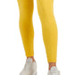ID Ideology Women's Compression High Waist Side Pocket 7/8 Length Leggings Yellow Size X-Small