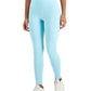 ID Ideology Women's Compression High Waist Side Pocket 7/8 Length Leggings Blue Size Large