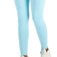 ID Ideology Women's Compression High Waist Side Pocket 7/8 Length Leggings Blue Size Large