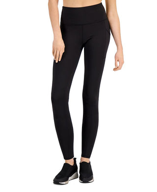 ID Ideology Women's Compression Pocket Full Length Leggings Black Size Medium