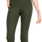 ID Ideology Women's Compression Pocket Full Length Leggings Green