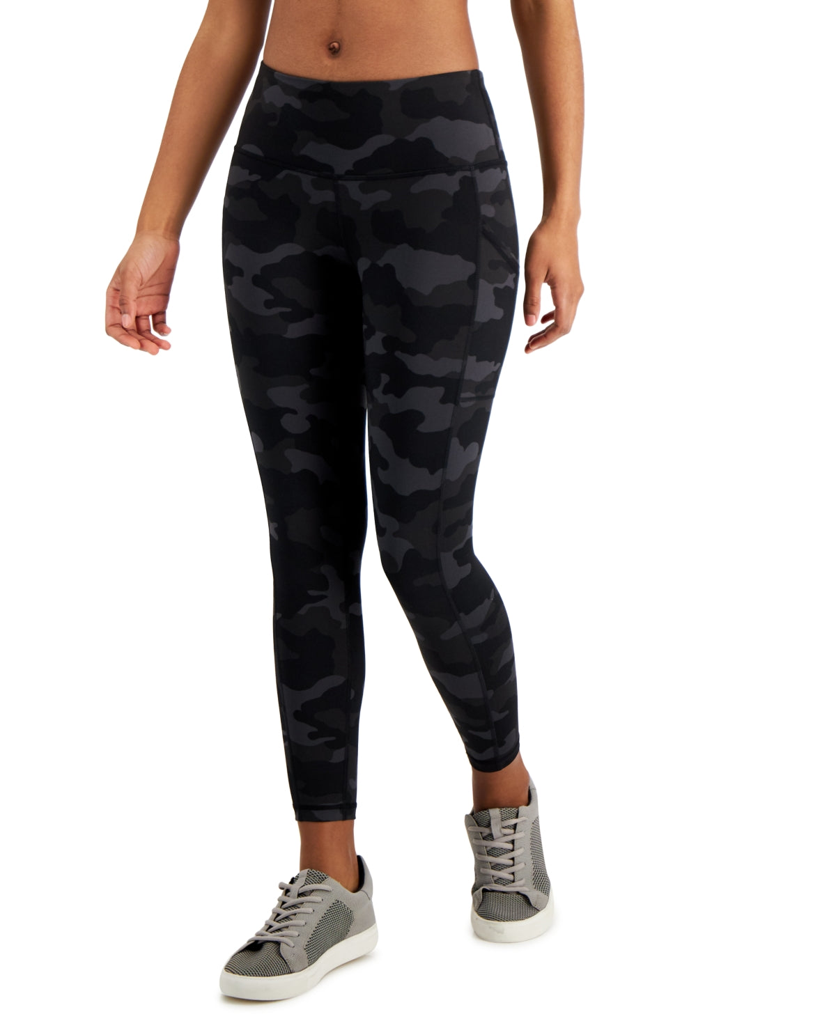 Id Ideology Women's Printed Compression 7/8 Leggings, Created for
