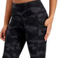 ID Ideology Women's Compression Active 7/8 Ankle Leggings Black